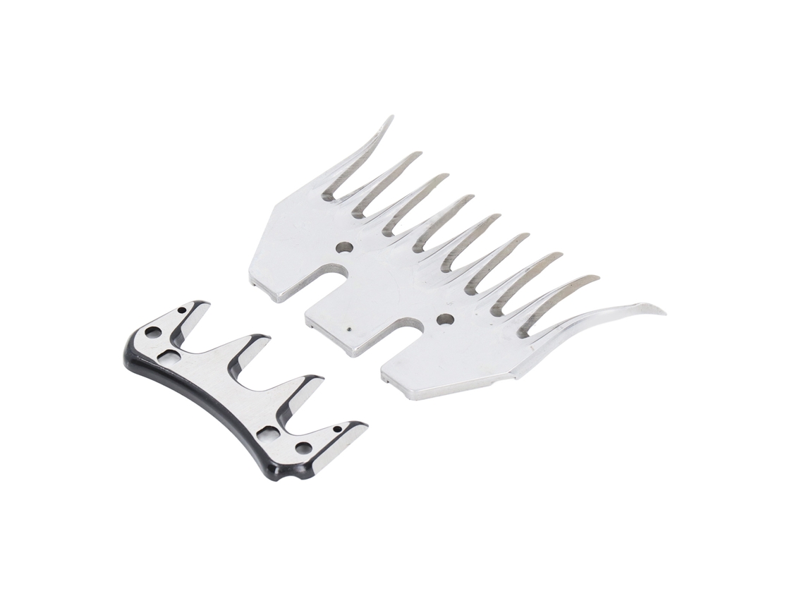 Cuchilla curva de 9 dientes para cortapelos eléctrico de ovejas/cabras (pieza de repuesto)