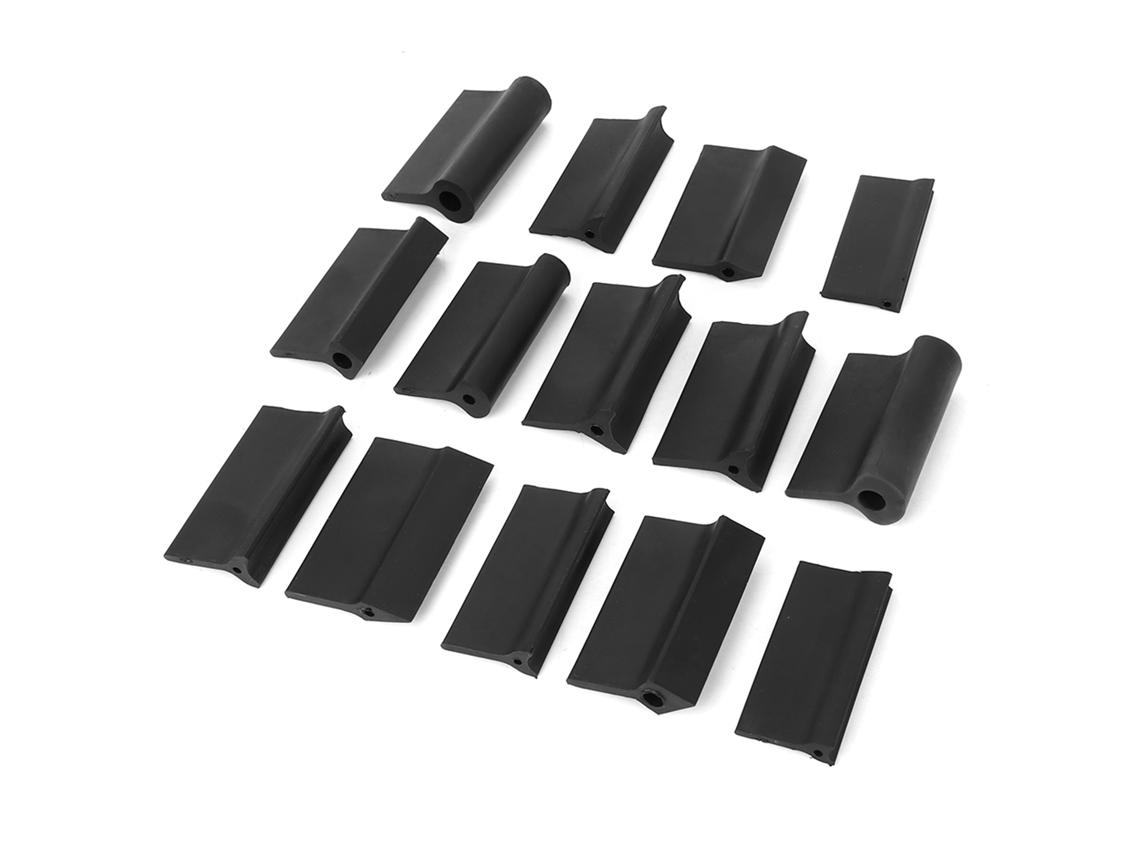 14 Almohadillas De Lijado De Goma Flexibles, Almohadillas De Pulido De Contorno, Herramientas Para Trabajar La Madera