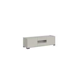 Mueble TV con 3 puertas, 130x40x40 cm, color Cashmere Reflection.