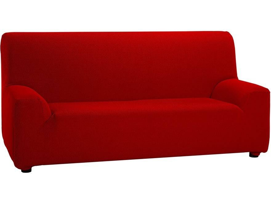 Funda de Sofá TODOPARAMICASA Túnez Rojo (2 Plazas - 190 cm)