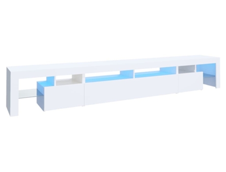 Mueble De Tv VIDAXL Blanco Madera contrachapada (260x36.5x40 cm)