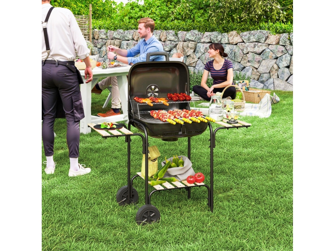 Parrilla de carbón con superficie de cocción ZIWEI STORE