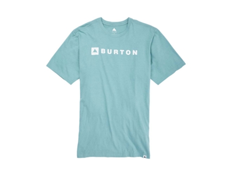 Camiseta de Hombre BURTON Horiztonal Mtn Azul (2XL)
