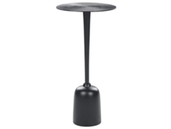 Mesa de centro de diseño moderno BELIANI Selwyn de Aluminio Negro 30x30x60