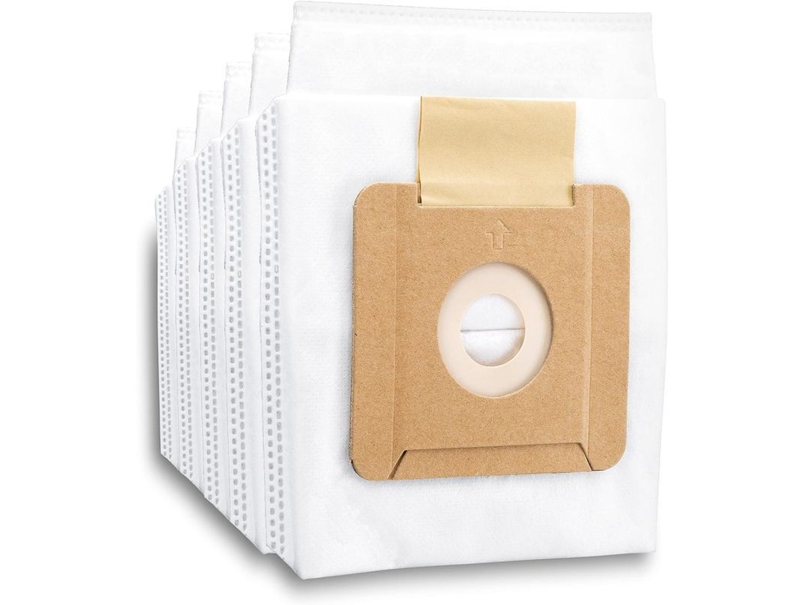 Bolsas De Filtro No Tejidas Resistentes Al Desgarro Para Aspiradora Kärcher Vc 2 (5 Unidades)