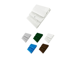 Toldo Reforzado Impermeable | Lona Multiusos | Con Ojales | Resistente | Interior Y Exterior Blanco 4x6m.