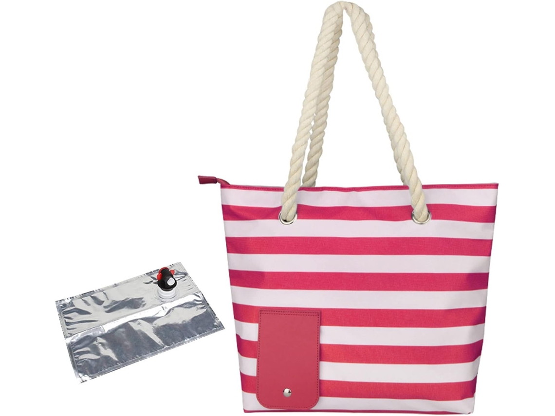 Bolsa Para Vino Con Dispensador De Bebidas, Compartimento Isotérmico Para La Mano Y Boquilla Para Verter, Portátil.