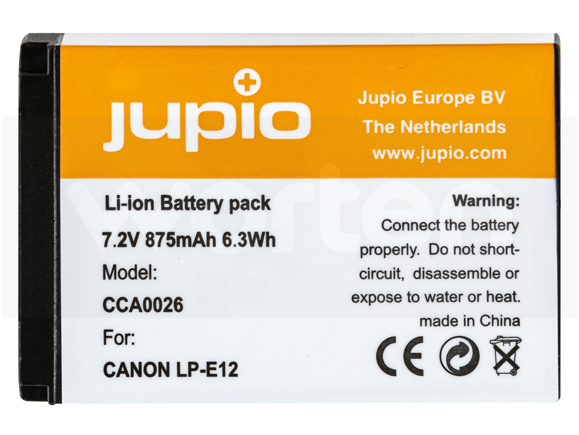 JUPIO Batteria CCA0026 per Canon LP-E12