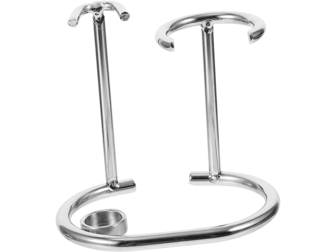 Soporte De Rasoir Y Porte-blaireau Taille Standard Plateado Pour Hombres Organisateur Salle Baño