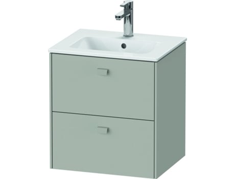Mueble DURAVIT Brioso de baño de pared Compact 52,0 x 41,9 cm con 2 cajones incl. recorte de sifón y delantal para lavabo ME by Starck 233653