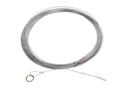 Cuerda de medición de acero, flexible, resistente, con escala, 50 m CHABERLU