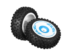Front2pcs Wltoys 124017 Brushless 1/12 Rc Car Spare Front/rear Tires 2017 2018 Vehicles Model Parts