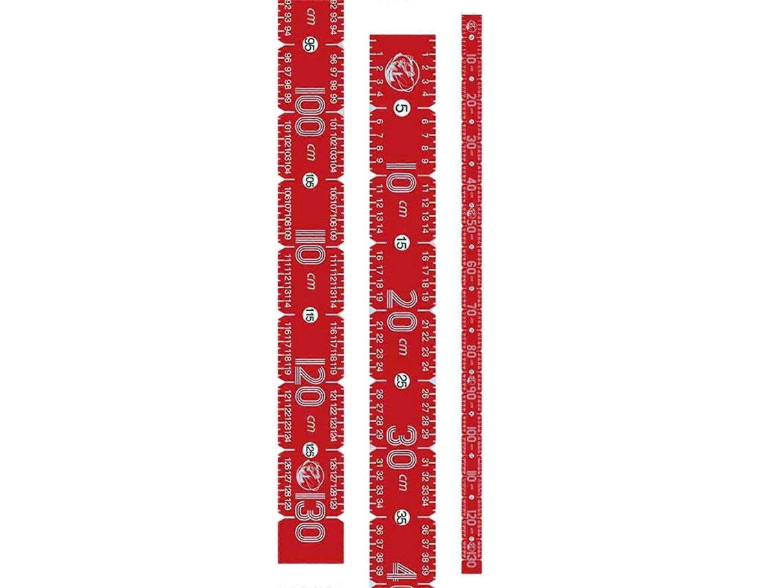Cinta métrica adhesiva para pesca, 130 cm, herramienta esencial para pescadores. Rosewell (51 pulgadas)