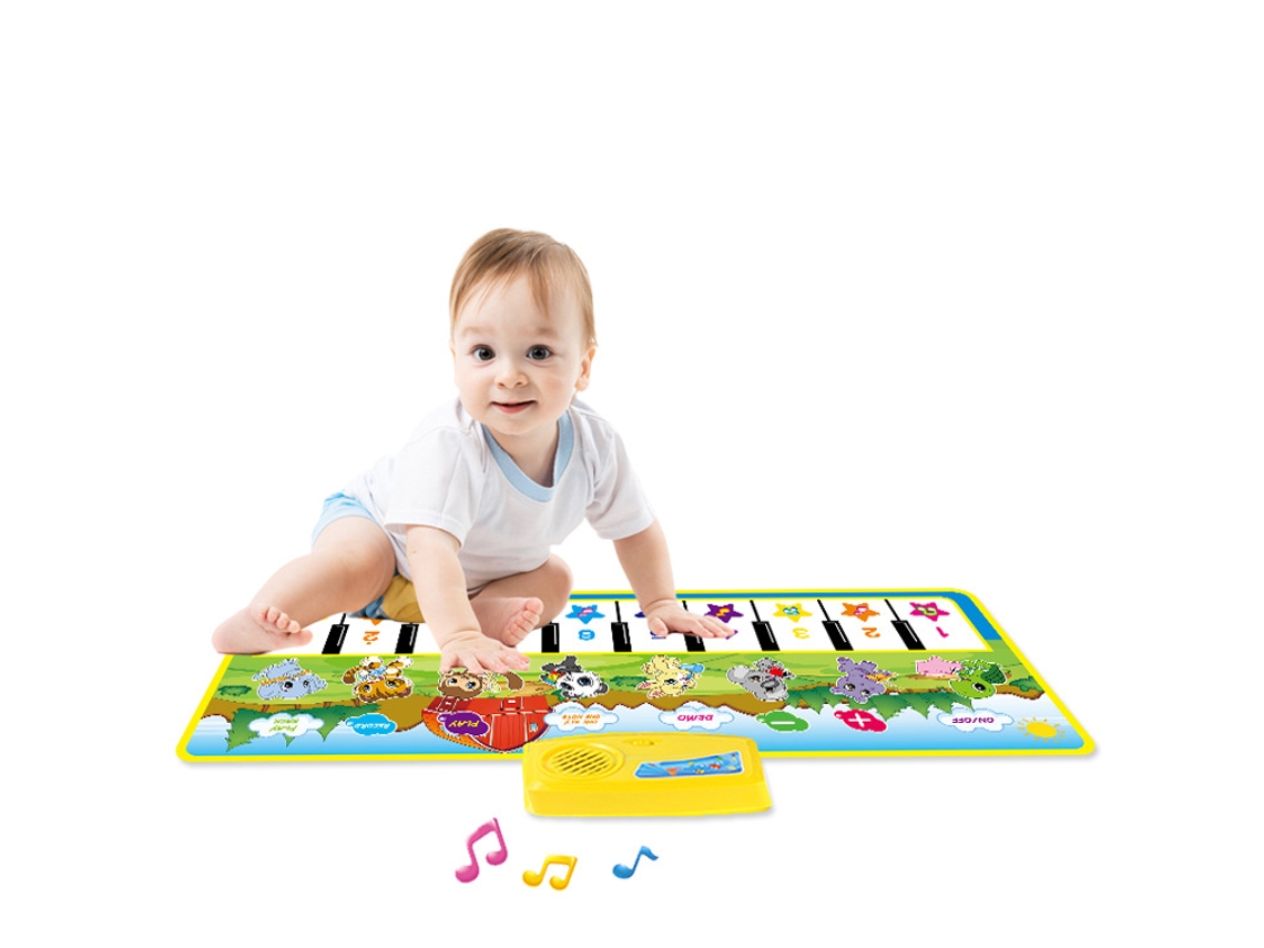 Almofada De Piano Musical, Almofada De Dança, Almofada Musical Multifunc Portátil, Adequada Para Bebês E Crianças Pequenas