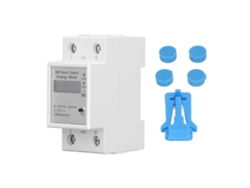 Medidor De Energía Inteligente Con Wi-fi, Control Por Voz Y Aplicación, Disyuntor Para Carril Din, 90-250 V