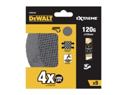 Discos de lija Dewalt Ø 125 mm 120 g 5 Unidades