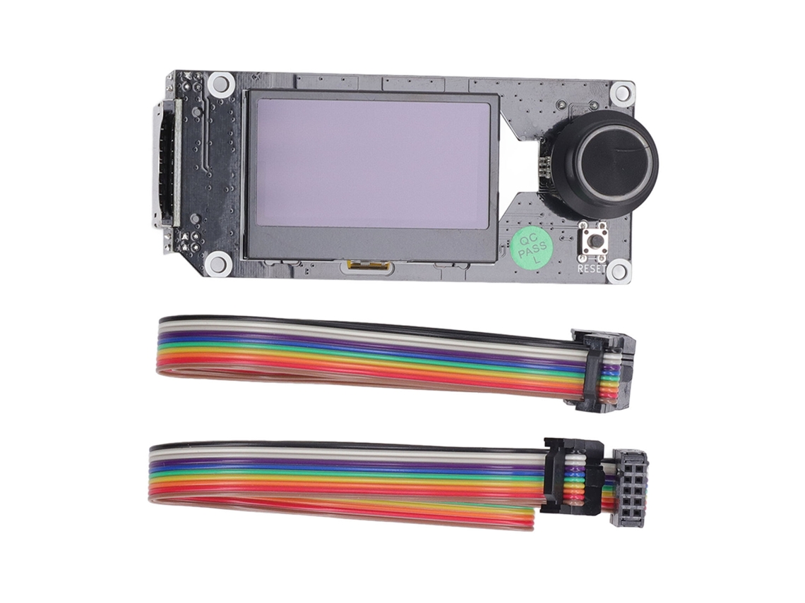 Pantalla Lcd Inteligente Con Retroiluminación Rgb Para Componentes De Control De La Impresora 3d Mks Mini12864 V3