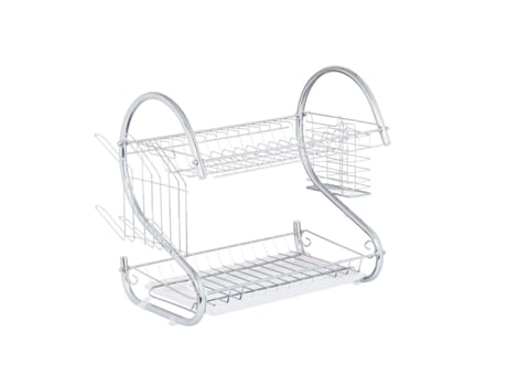 Escurridor para Fregadero Blanco 45,5 x 24,5 x 37,5 cm KINVARA