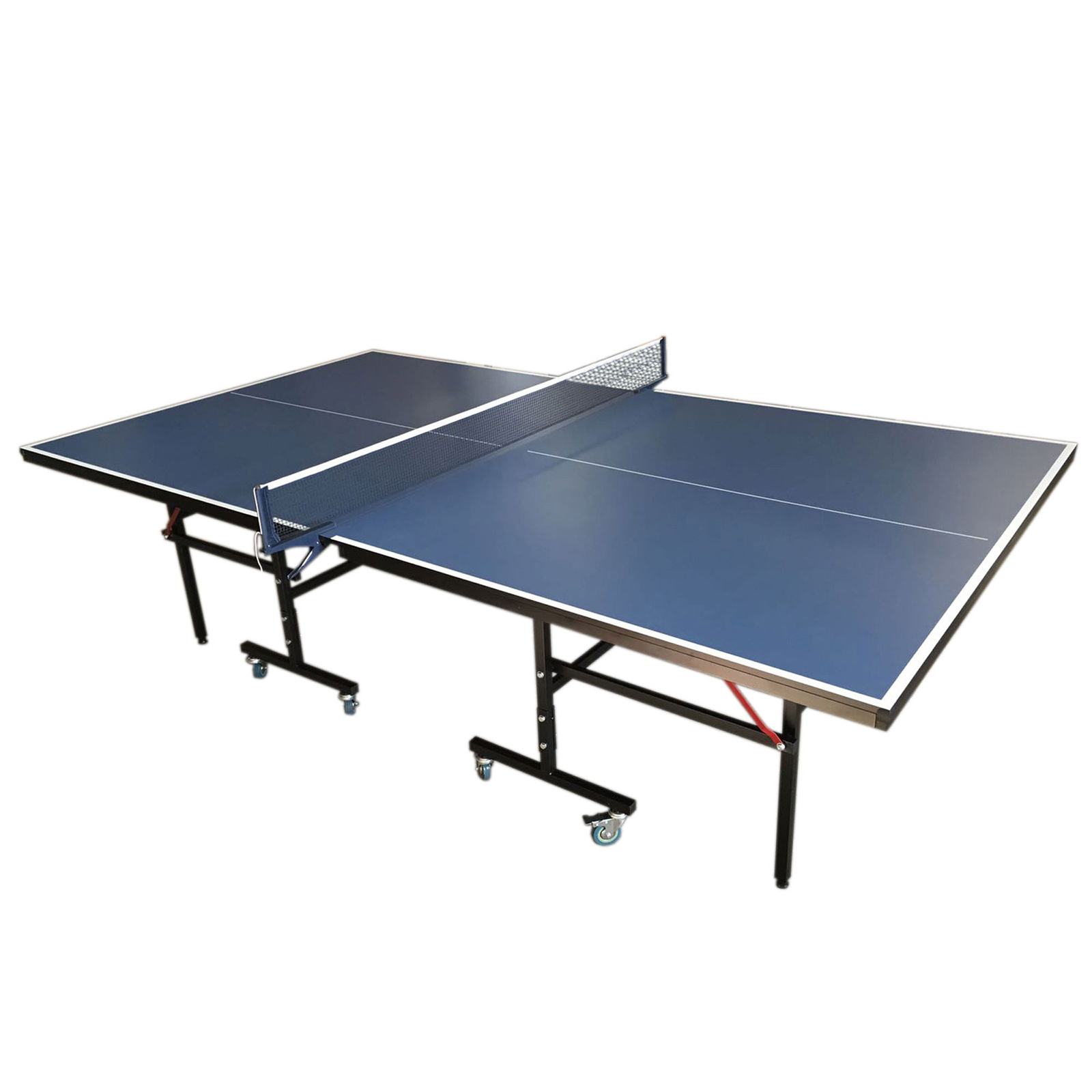Mesa de ping pong plegable profesional azul - Andre