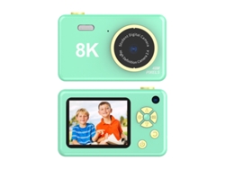 Cámara compacta Cámara Estudiante 2.4'' Pantalla Ips Regalo 32 Gb Verde