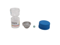Frasco Anti-evaporación De 30 Ml Para Reparación De Relojes, Vidrio Antidifusión Con Tapa Azul.