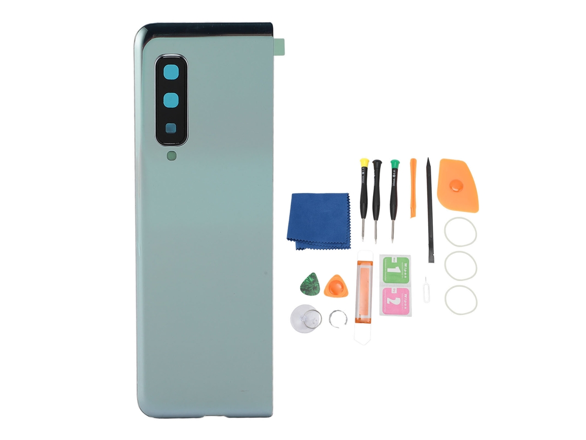 Cubierta Trasera De Cristal Para Galaxy Z Fold F900 Con Lente De Cámara Y Kit De Reparación.