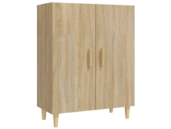 Aparador de roble Sonoma MAISON EXCLUSIVE 70x34x90 cm en madera procesada