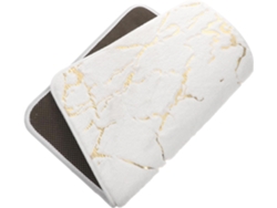 Alfombrilla De Baño Antideslizante Y Absorbente De Poliéster Con Estampado Moderno De Mármol, Ideal Para El Baño Y La Piscina.