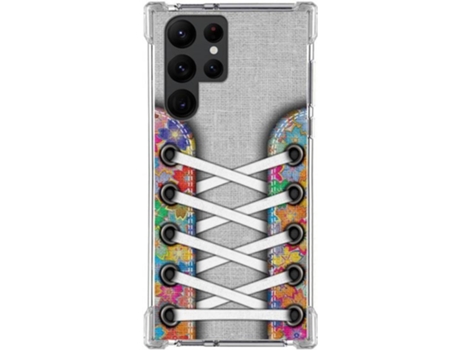 Carcasa Samsung Galaxy S22 Ultra 5G TUMUNDOSMARTPHONE Dibujos Antigolpes Zapatillas 04 Multicolor