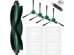 Repuestos para Irobot Roomba 105 Vac, Y0140, Q0120, Y0110, 105 Combo, Robot Aspirador, Set de 10 Piezas Siurn