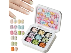 Vernis Gel Solide, Manucure 9 Nuances Para Uso Diario