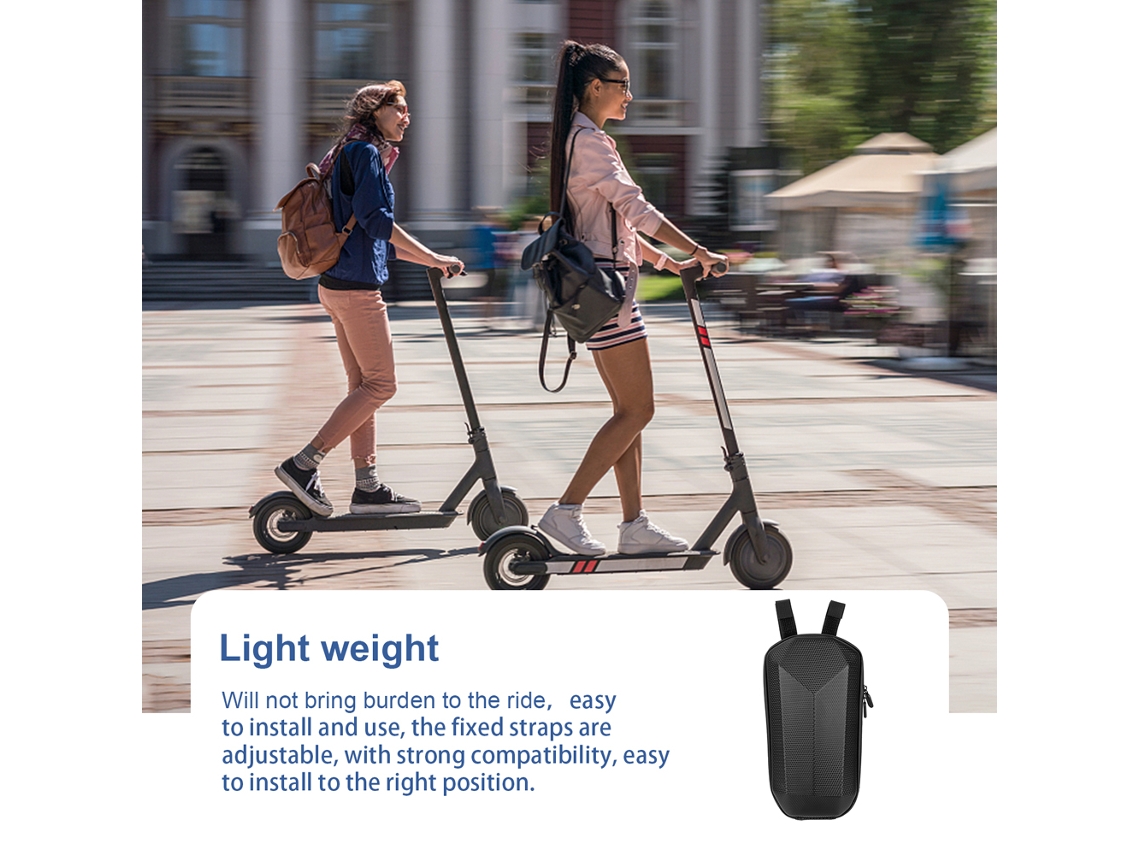 Bolsa De Almacenamiento Impermeable De Eva Para Patinete, Bolsa Para Manillar De Bicicleta, Organizador Frontal, 4l Para Patinete Eléctrico/bicicleta.