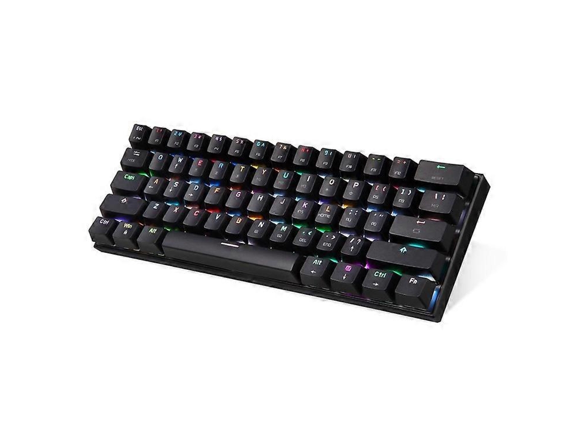 Teclado mecánico Motospeed CK62 con cable Bluetooth/USB, modo dual y retroiluminación RGB Everley891