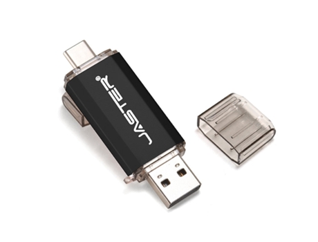 Pen USB SLOWMOOSE Drive Stick 2.0 para Dispositivo Tipo C (Negro - 64GB)