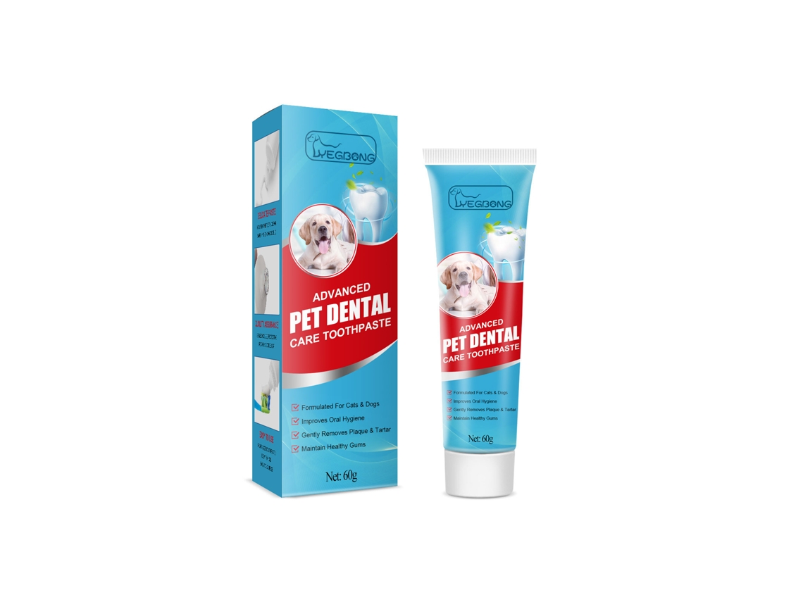 Pasta De Dientes Para Mascotas Yegbong, Frescor De Aliento, Eliminación De Sarro, Cuidado Oral Para Perros Y Gatos, Comestible