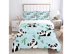 Ropa Cama Estampado Niños Niñas Adolescentes Almohada Material Microfibra Color Juego Funda Nórdica 220x240 Cm