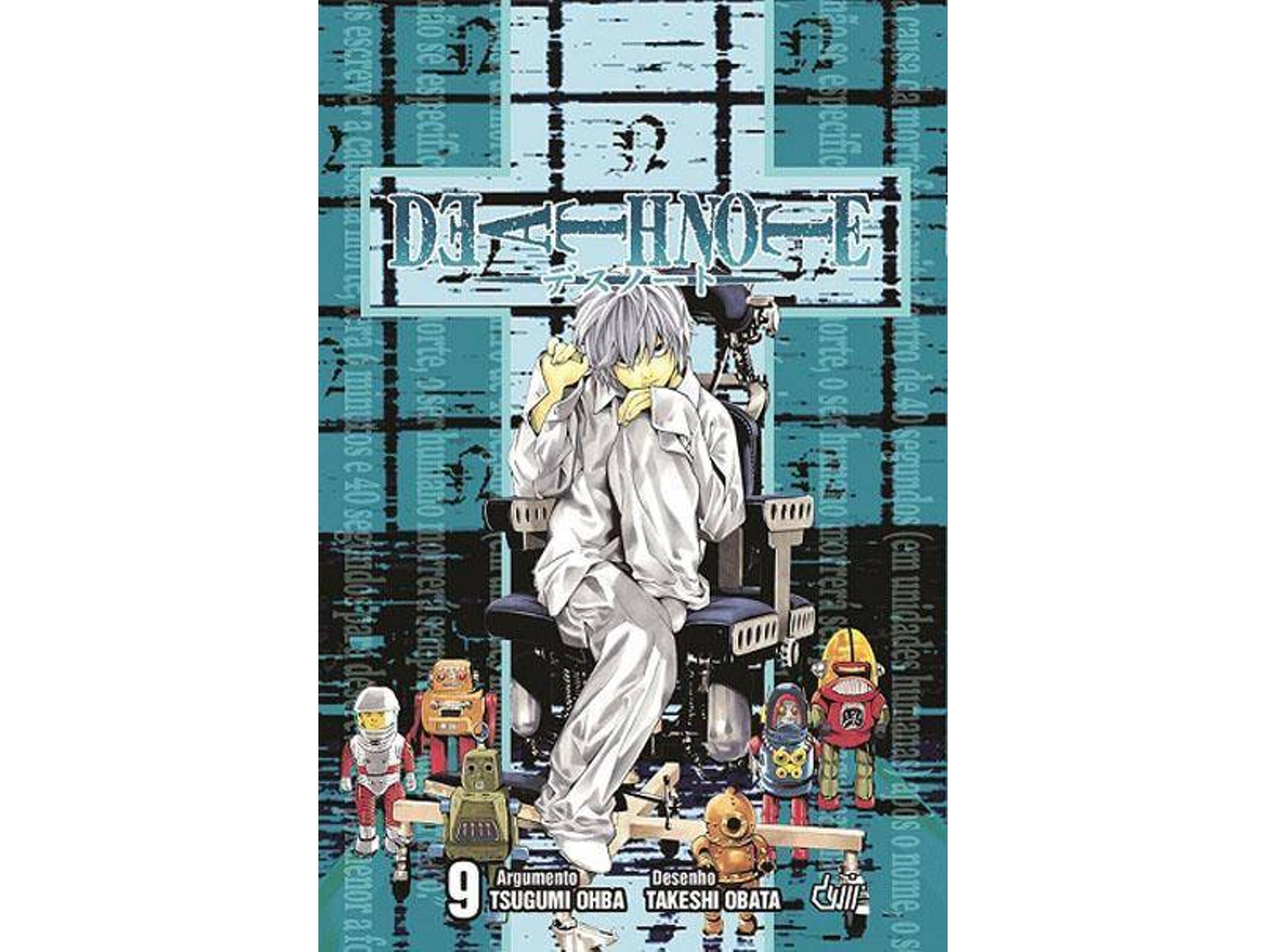 Libro Death Note - Contacto de Tsugumi Ohba e Takeshi Obata (Portugués)