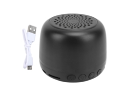 Caixa De Som Bluetooth Portátil Com Som Estéreo, Bateria Longa, Suporte A Cartão E Pen Drive, Compacta Para Festa, Viagem E Laptop Preta