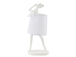 Lámpara De Mesa Ballet Cm Ø 29x25x62,5 Mauro Ferretti