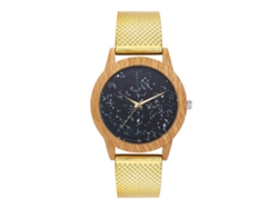 Reloj De Pulsera Unisex De Cuarzo, Informal, Moderno, Dorado, A La Moda Para Hombres Y Mujeres.
