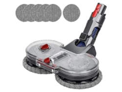 Accesorio de mopa eléctrica para aspiradoras Dyson V7, V8, V10, V11 y V15; mopa y cepillo para limpieza en seco y húmedo Dyson.