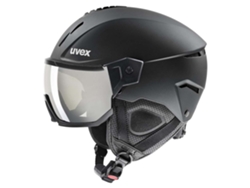 Casco UVEX Capacete Instinct Visor Preto 59-61 cm