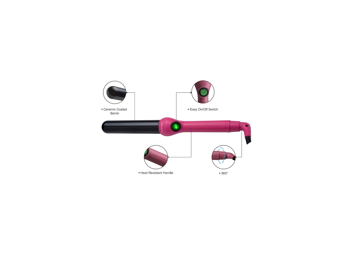 Rizador de pelo - Rosa (l)