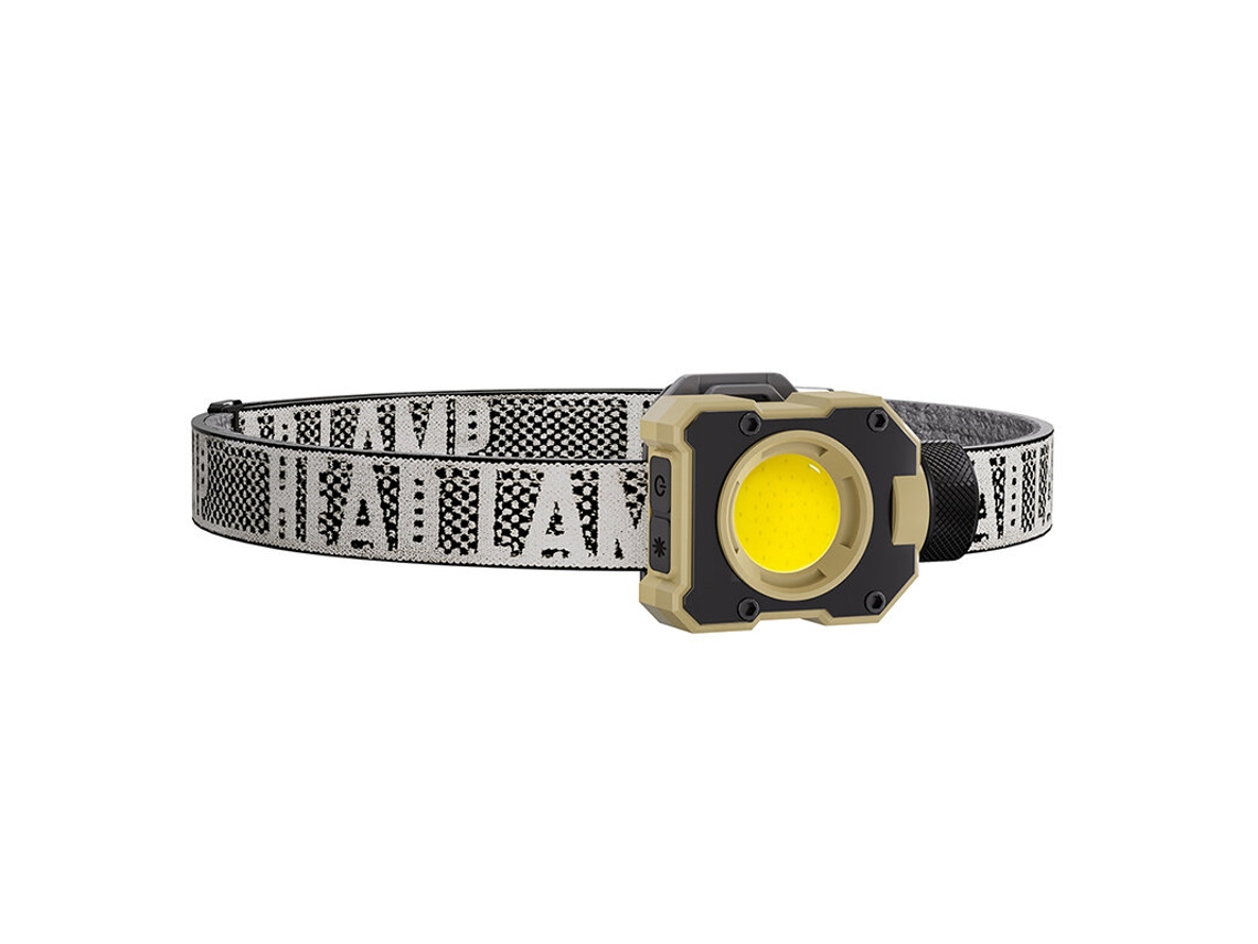 W32bikight Lanterna Cabeça Cob Multifuncional Ajustável Magnética 90° Tipo-c Recarregável Luz Vermelha Camping Emergências Reparos Trabalho