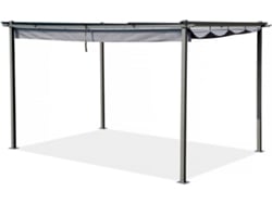Pérgola Con Techo Retráctil - 3 X 4 M - Antracita