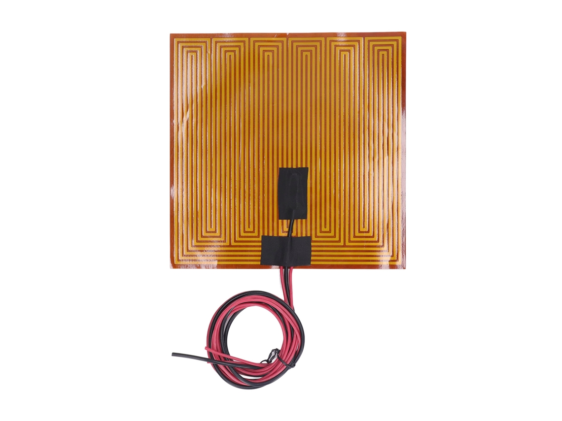 Placa Calefactora Flexible Pi Adhesiva 150℃ 7.9x7.9in 24v 150w Para Impresora 3d