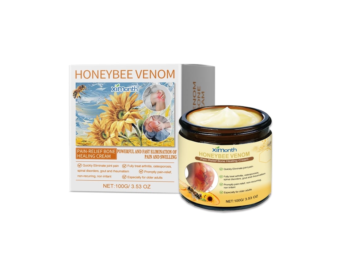 Crema calmante para las articulaciones, veneno de abeja.