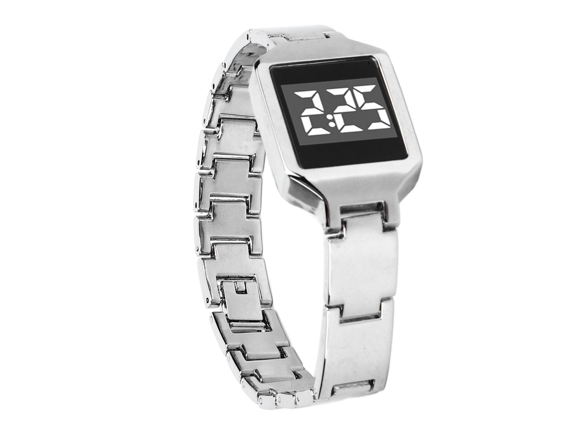 Reloj Electrónico (agua Resistente, Multifuncional) Hz2028 Reloj Deportivo Digital Led De Aleación