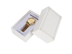 Reloj De Cuarzo Para Hombre Con Calendario, Resistente Al Agua, Luz Nocturna, Color Dorado.