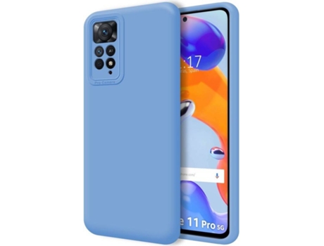 Carcasa Xiaomi Redmi Note 11 Pro TUMUNDOSMARTPHONE Silicona Líquida Azul